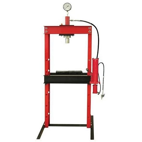 Pneumatic / hydraulic press with pressure gauge 20 t