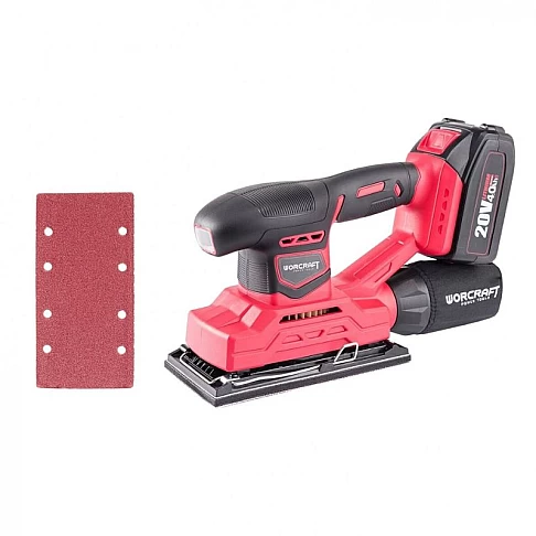 Cordless orbital sander 20V Li-ion