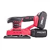 Cordless orbital sander 20V Li-ion