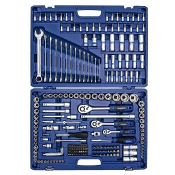 1/4 "+ 3/8" + 1/2 "Набор головок и ключей 218шт.