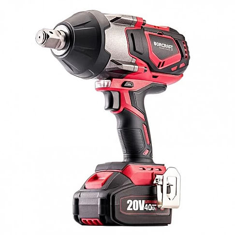 Akumuliatorinis smūginis veržliasukis 3/4'' 1800 Nm, WORCRAFT (XCUBE007 dėžė)