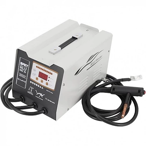Spot body straightening machine for aluminum and straightening tool kit