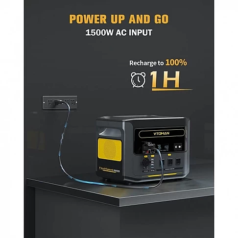 Портативная батарея с блоком управления FlashSpeed 1500 VTOMAN