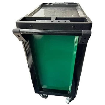 Инструментальный шкаф с 7 ящиками и боковым отсеком