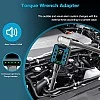 Digital torque adapter for ratchet 1/2" 6–200 Nm