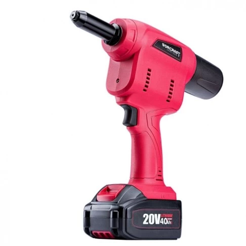 Cordless rivet gun 20 V Li-ion