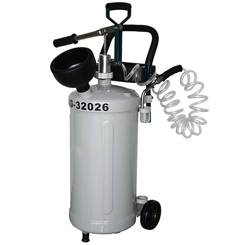 Бак для жидкого масла на колесах 30 л