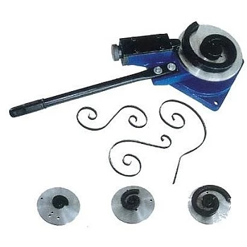 Mechanical tape bender with 3 shapes