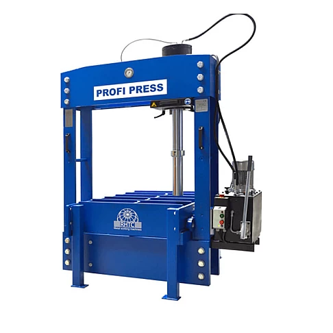 160-тонный портальный пресс с рабочим столом и ручным перемещением PPTL-160 RHTC