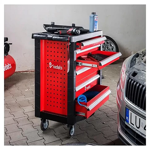 Профессиональный шкаф для инструментов Redats 6 ящиков