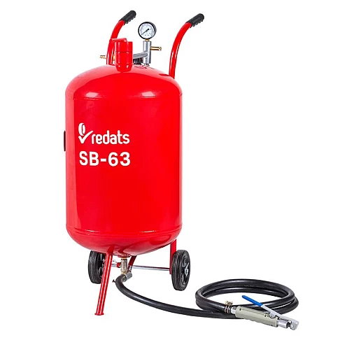 Мобильная пескоструйная установка 63 л SB-63 Redats