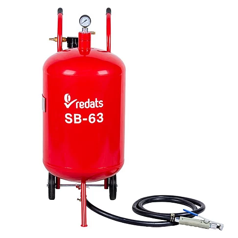 Мобильная пескоструйная установка 63 л SB-63 Redats