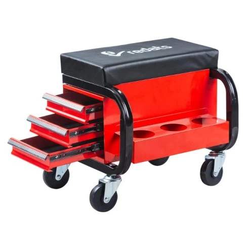 Мобильная тележка с выдвижными ящиками и лотком для инструментов Redats