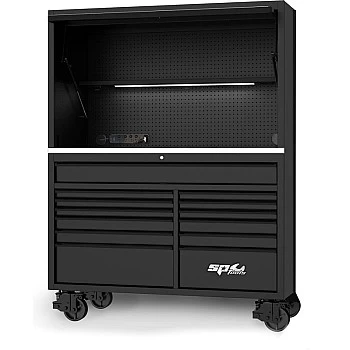 Передвижной верстак с 13 ящиками и широкой инструментальной тумбой SPtools USA Sumo Series