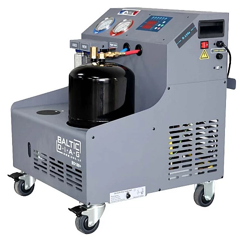 Mobile air conditioner filling station with washing function BD100Plus