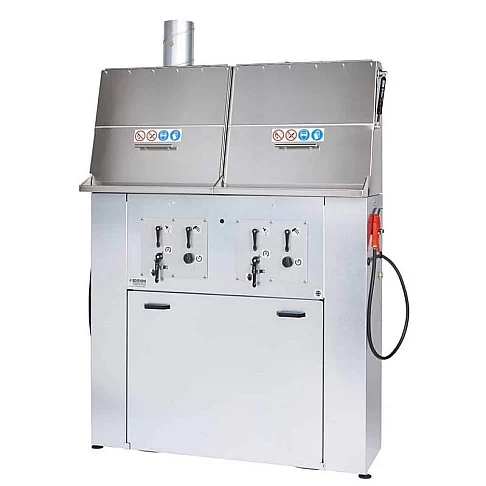 Dviejų pulverizatorių valymo įrenginys dažų maišymo patalpoms Edition35 Twin