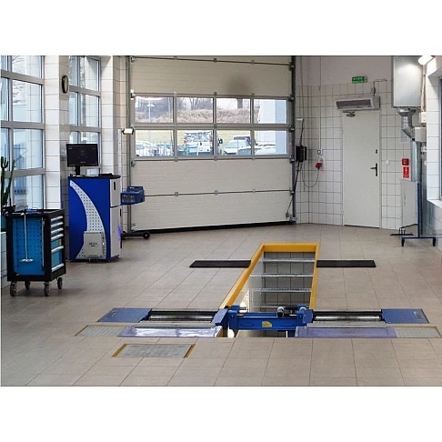 Pneumatinis pakabos tikrinimo stendas iki 3.5 tonos, UNIMETAL SZ-3.5