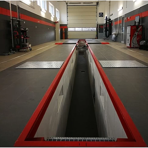 Universal hydraulic suspension testing stand up to 18 tons UNIMETAL SZ-16