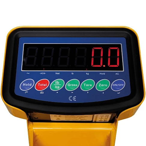 Palečių vežimėlis su svarstyklėmis 2500 kg 115 cm Mammuth