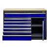 Workshop workbench with 7 drawers and 1 door