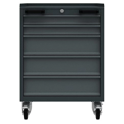 Mobile workshop cabinet with five drawers Valkenpower