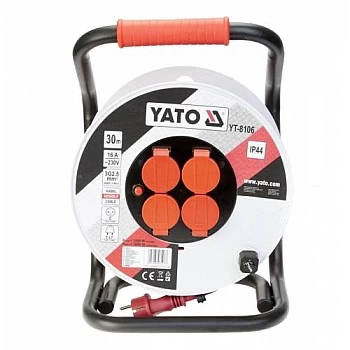 Extension cord with coil 30m 3G2.5mm² 230V