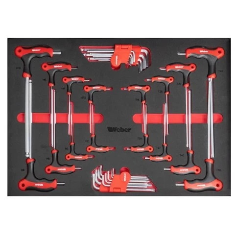 Передвижная мастерская тележка с 9 ящиками и деревянной рабочей поверхностью, укомплектованная 298 инструментами