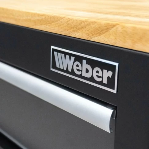 Передвижная мастерская тележка с 9 ящиками и деревянной рабочей поверхностью, укомплектованная 298 инструментами