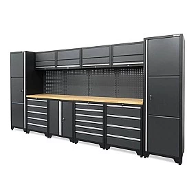 Profesionali 16 dalių dirbtuvių spintelių sistema Weber 610