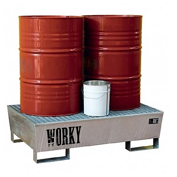 Worky FCT 2 double barrel containment tank