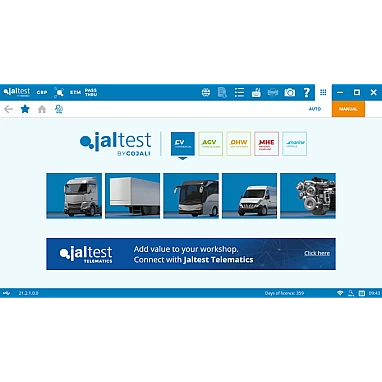 Universal lifting equipment diagnostic tool Jaltest MHE