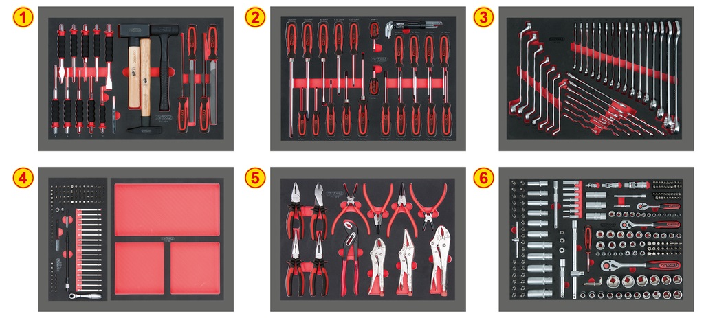 KS tools dirbtuvių vežimėlis